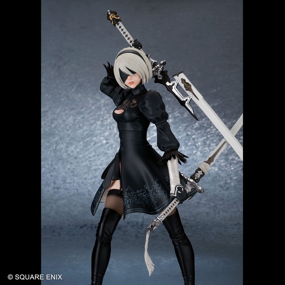 NieR:Automata PVC Statue 2B (YoRHa No. 2 Type B) Ver. 2.0 29 cm Image 11