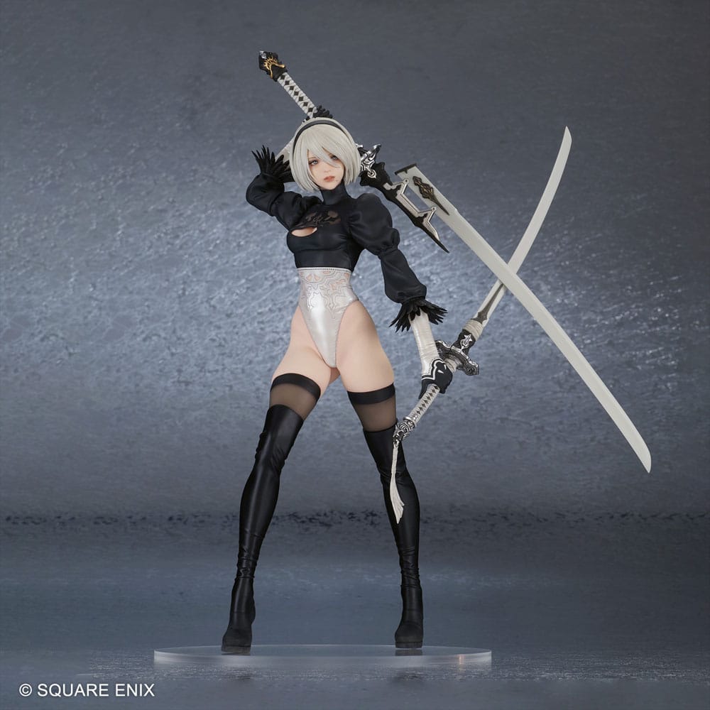 NieR:Automata PVC Statue 2B (YoRHa No. 2 Type B) Ver. 2.0 29 cm Image 20