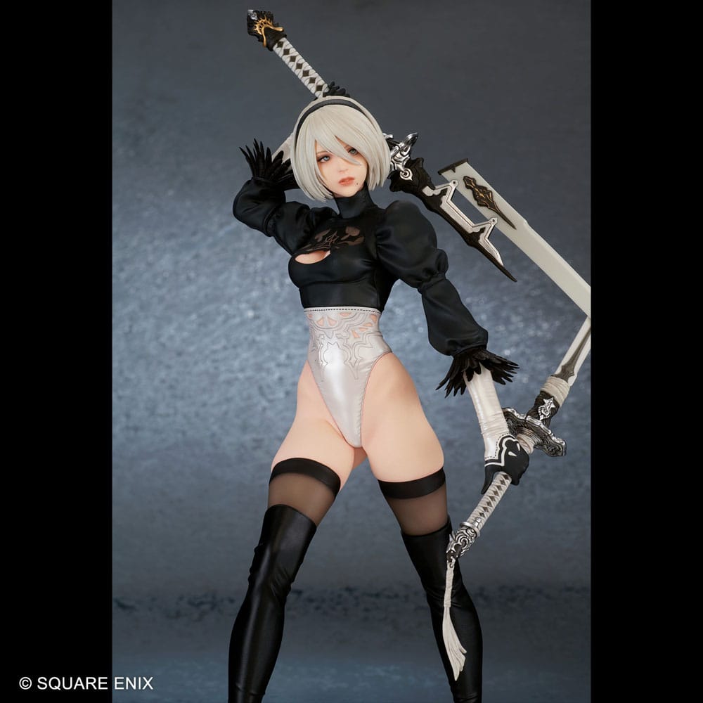 NieR:Automata PVC Statue 2B (YoRHa No. 2 Type B) Ver. 2.0 29 cm Image 22
