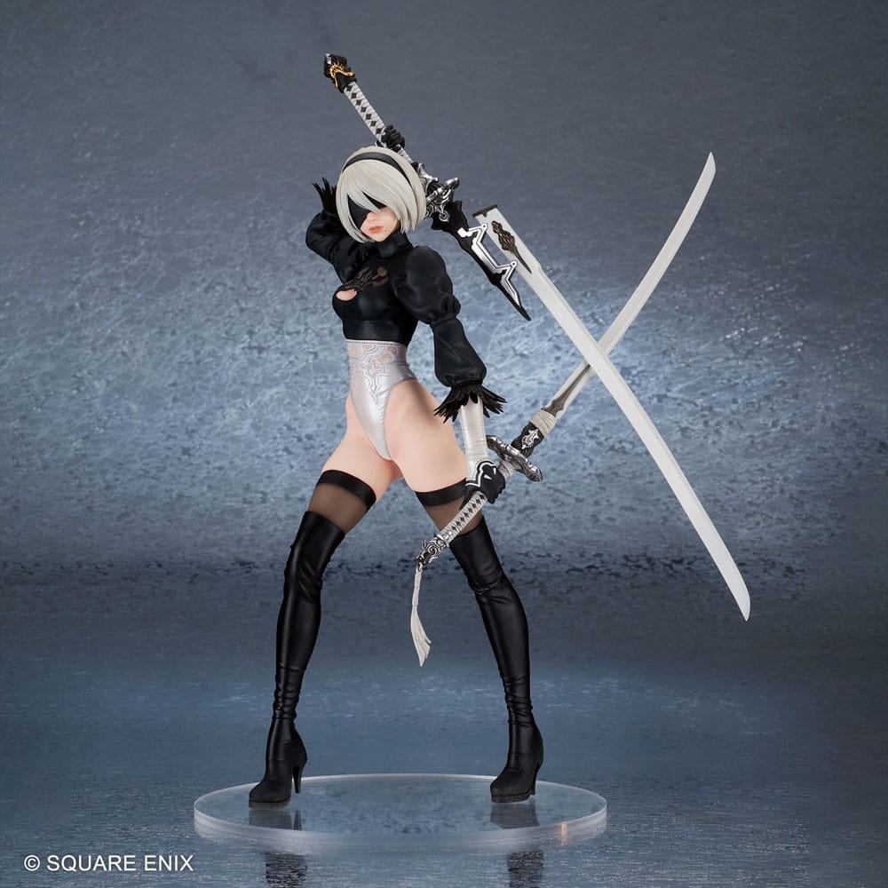 NieR:Automata PVC Statue 2B (YoRHa No. 2 Type B) Ver. 2.0 29 cm Image 25
