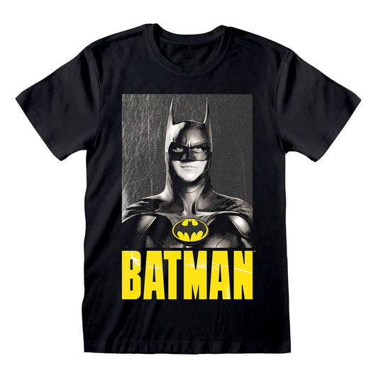 DC Comics T-Shirt The Flash Movie - Keaton Batman Größe L Image