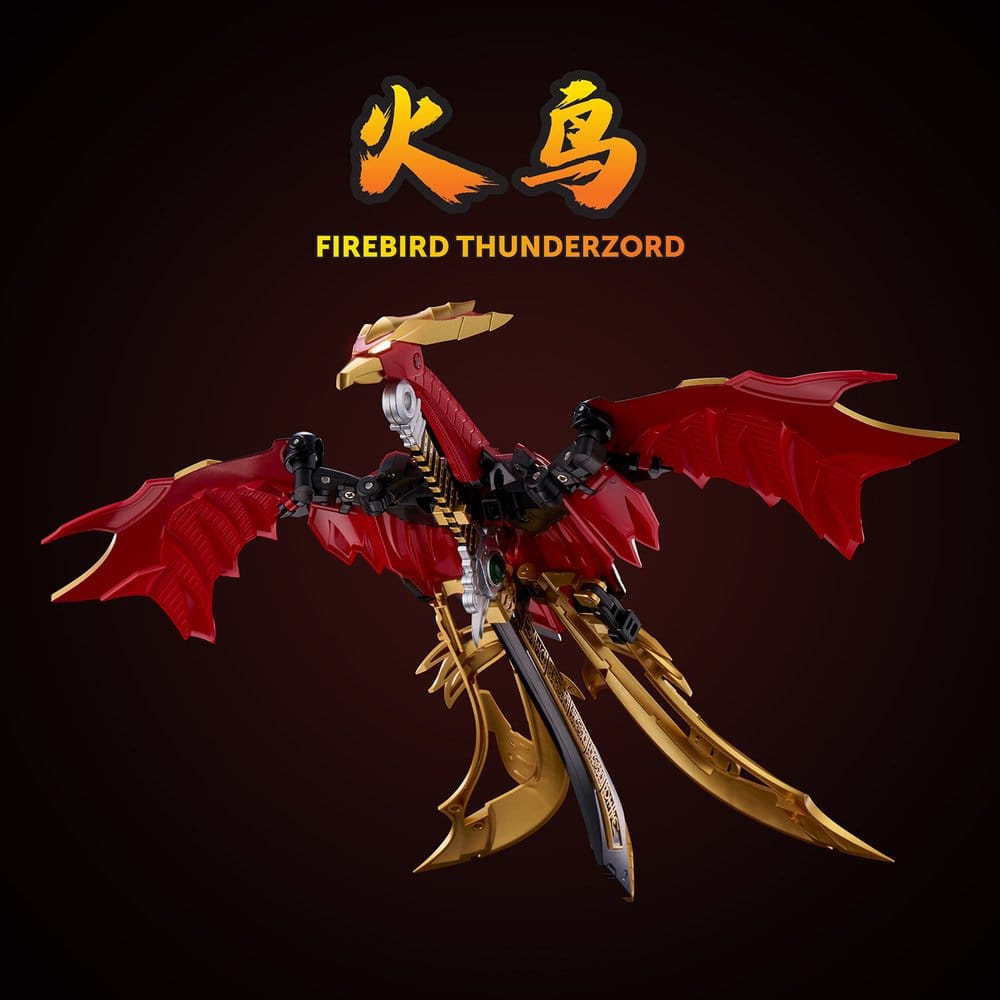 Power Rangers Go! Kuro Kara Combine Actionfigur Thunder Megazord 28 cm Image 2