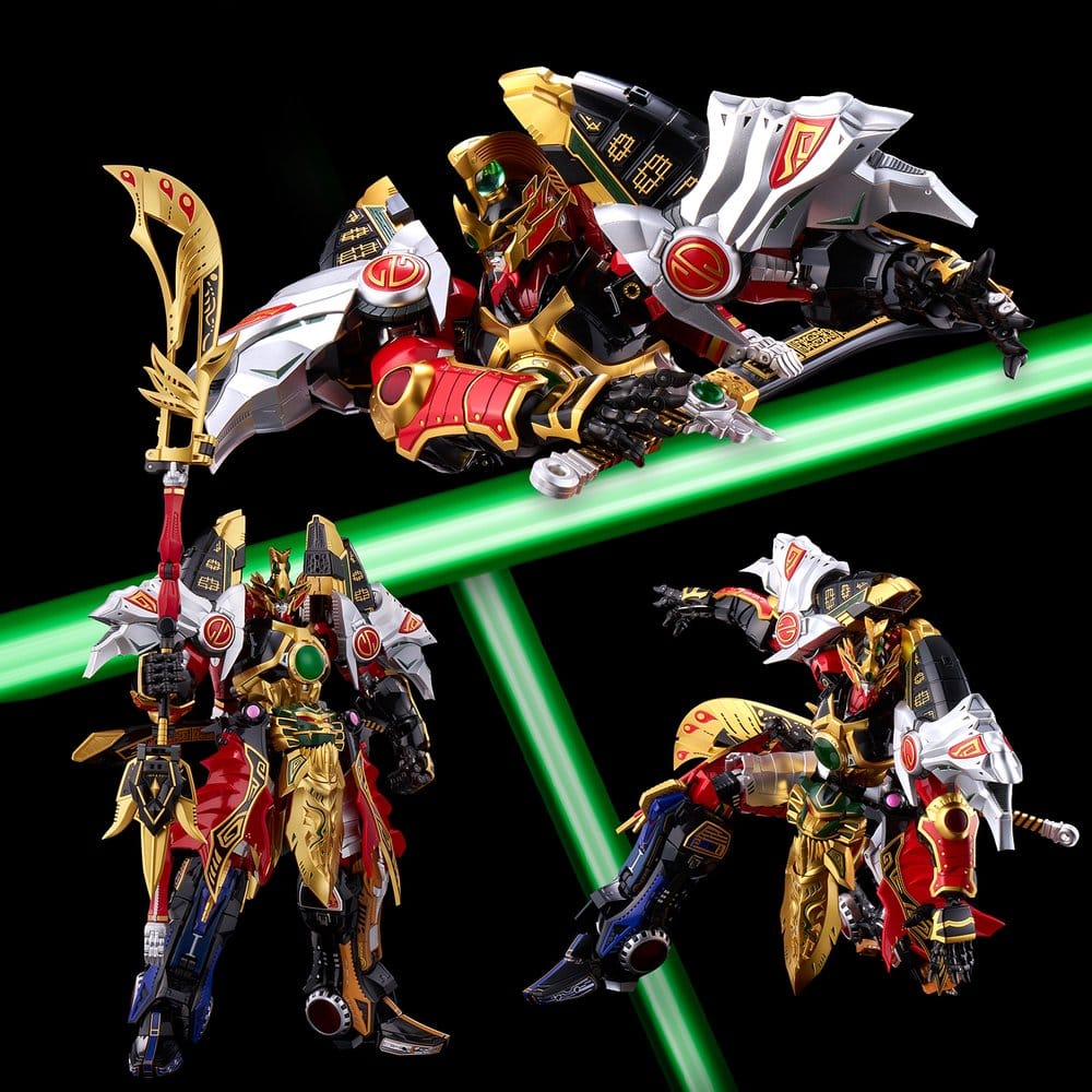 Power Rangers Go! Kuro Kara Combine Actionfigur Thunder Megazord 28 cm Image 11