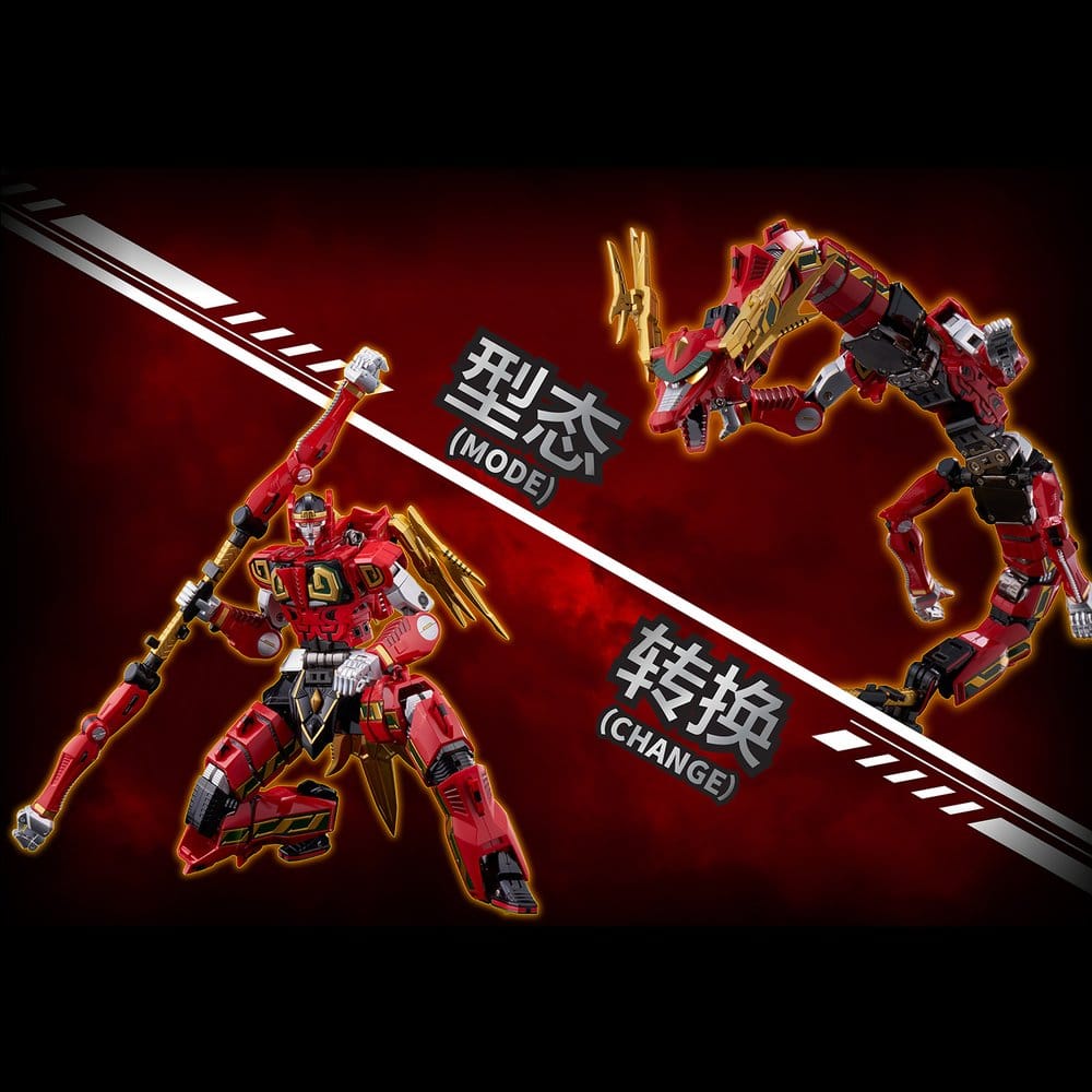 Power Rangers Go! Kuro Kara Combine Actionfigur Thunder Megazord 28 cm Image 15