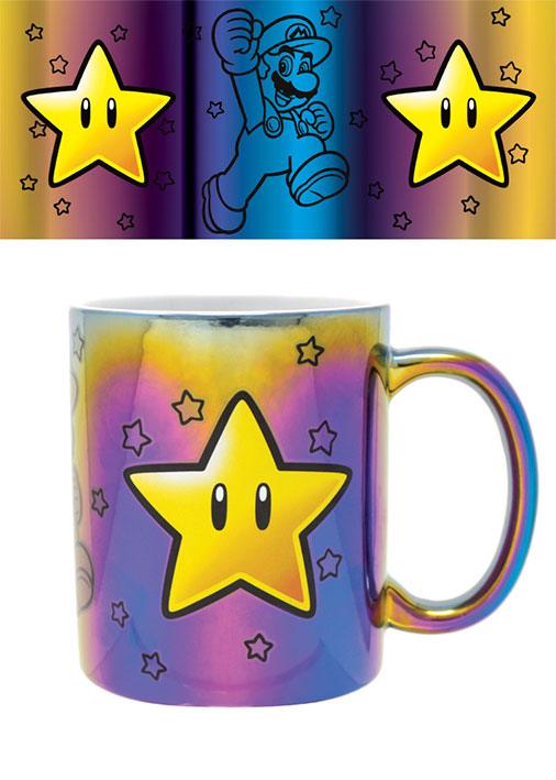 Super Mario Metallic Tasse Star Power Image