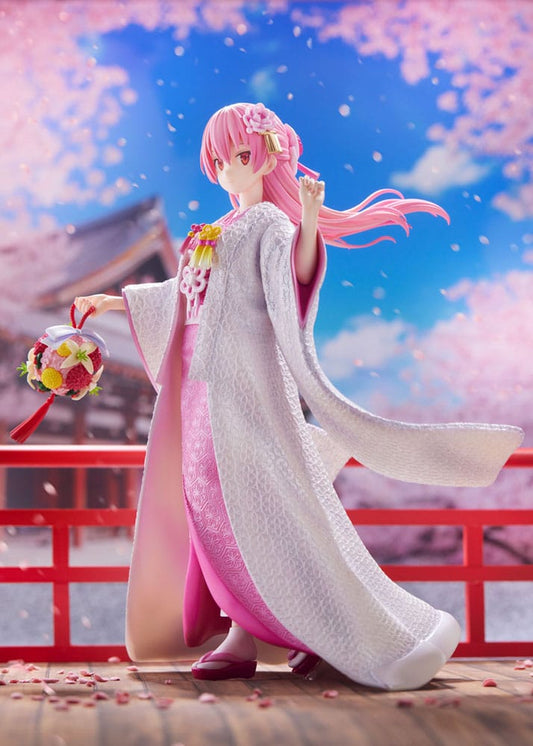 TONIKAWA: Over The Moon For You PVC Statue 1/7 Tsukasa Yuzaki Shiromuku 23 cm Image 2