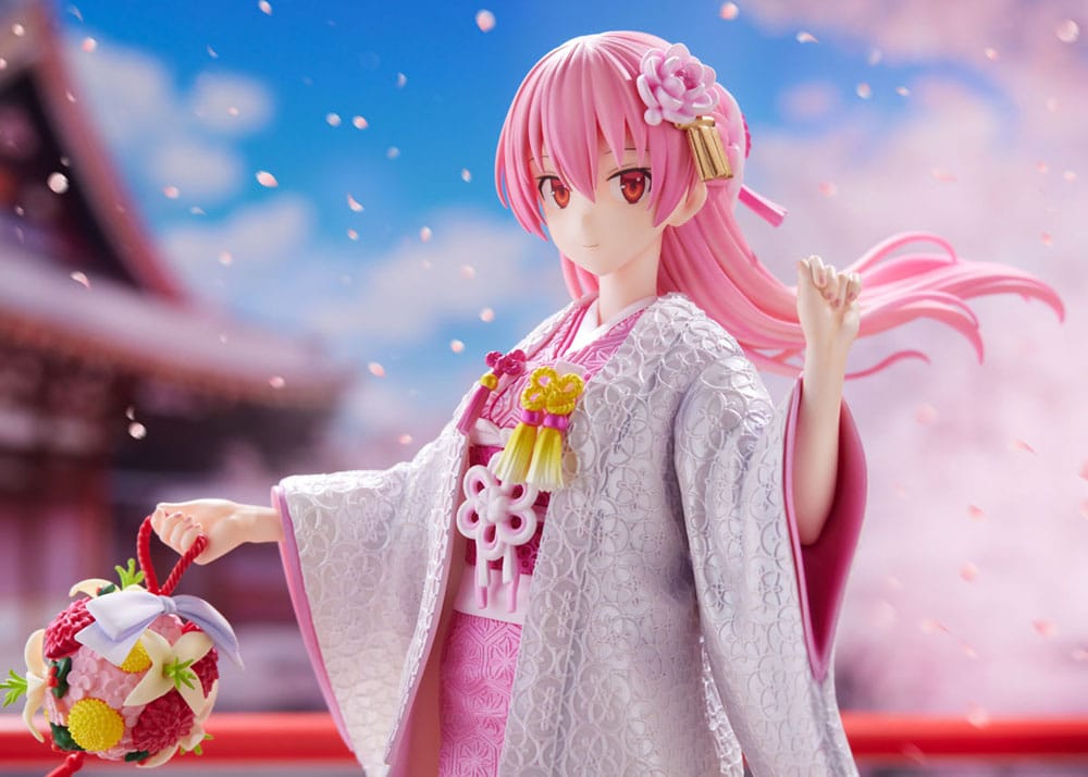 TONIKAWA: Over The Moon For You PVC Statue 1/7 Tsukasa Yuzaki Shiromuku 23 cm Image 4