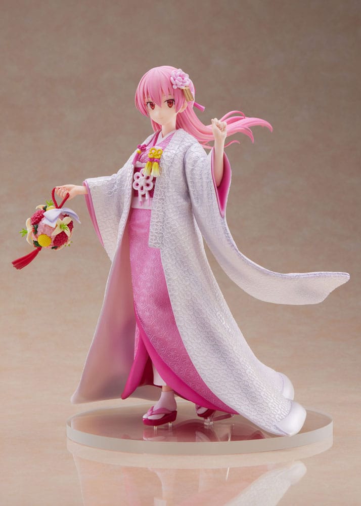 TONIKAWA: Over The Moon For You PVC Statue 1/7 Tsukasa Yuzaki Shiromuku 23 cm Image 5