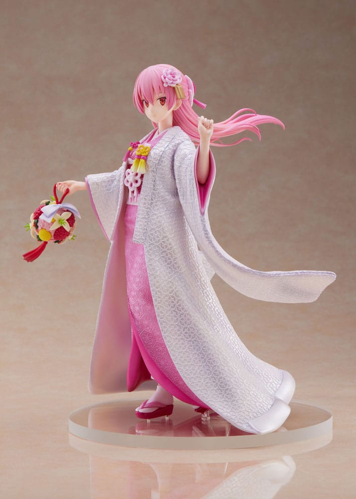 TONIKAWA: Over The Moon For You PVC Statue 1/7 Tsukasa Yuzaki Shiromuku 23 cm Image 6