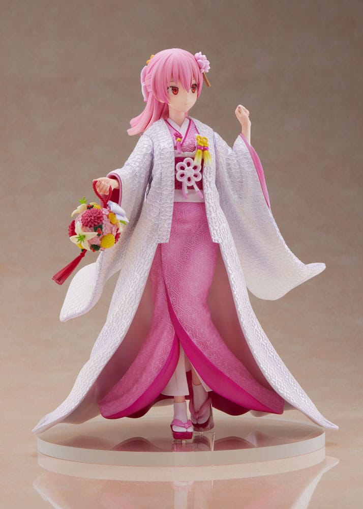 TONIKAWA: Over The Moon For You PVC Statue 1/7 Tsukasa Yuzaki Shiromuku 23 cm Image 7