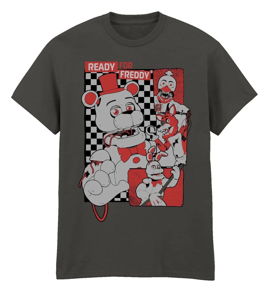 Five Nights at Freddy’s T-Shirt Collage Light Graphite Größe L Image