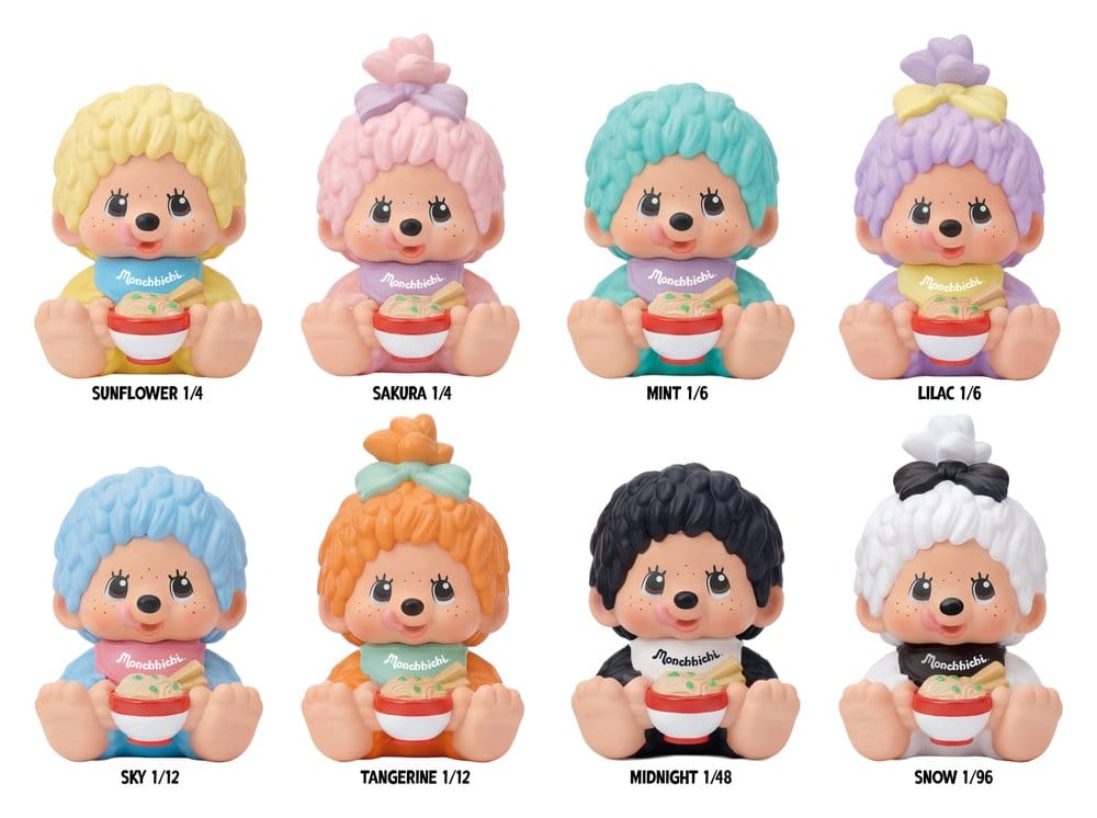 Monchhichi Rokimoto Figur Cup of Fun Sakura Series 10 cm Blind Box Display (6) Image 1