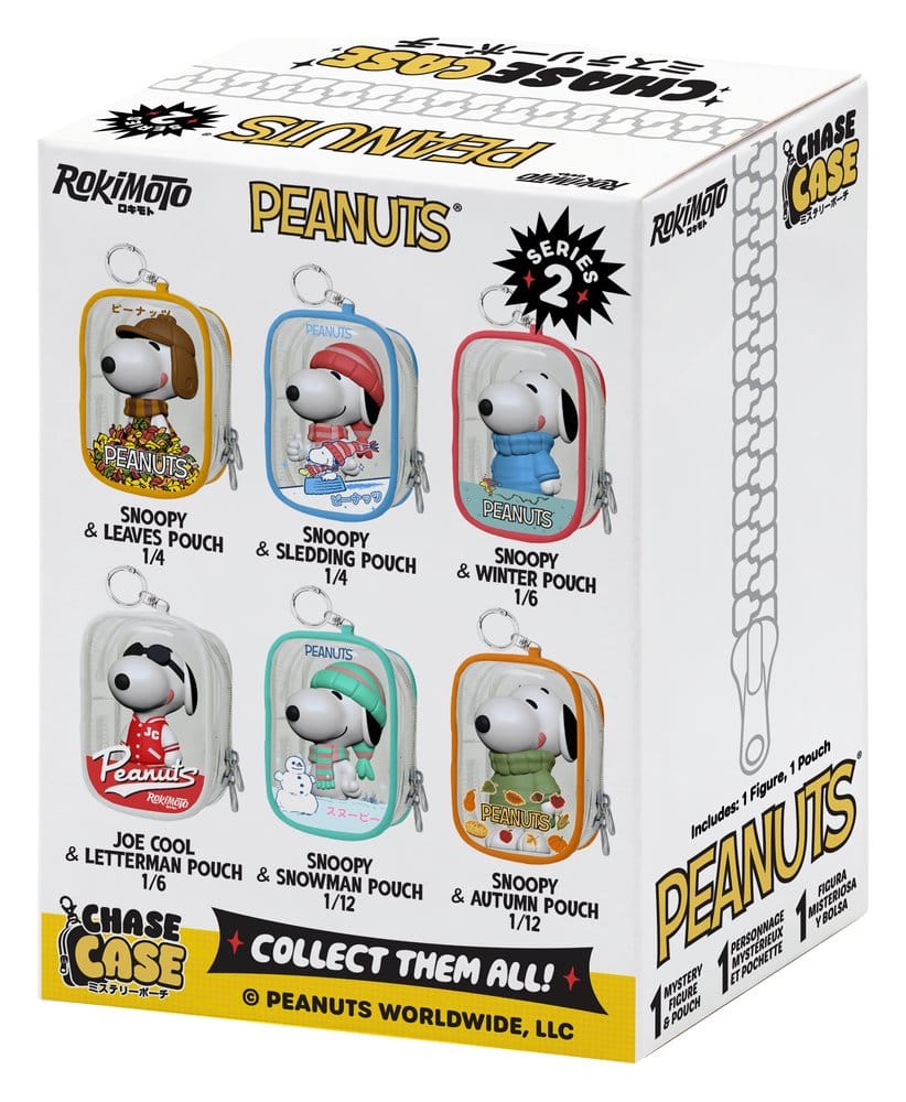 Snoopy Chase Case Minifigur Blind Box Serie 2 9 cm Image 2
