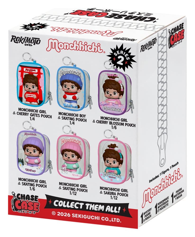 Monchhichi Chase Case Minifigur Blind Box Serie 2 9 cm Image 2