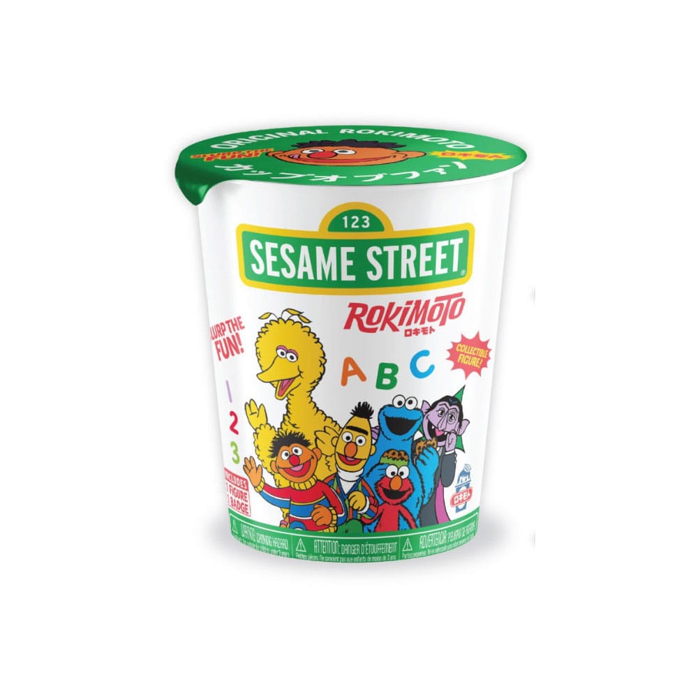 Sesamstraße Rokimoto Cup of Fun Blind Box Figuren 10 cm Wave 1 Display (12) Image 11