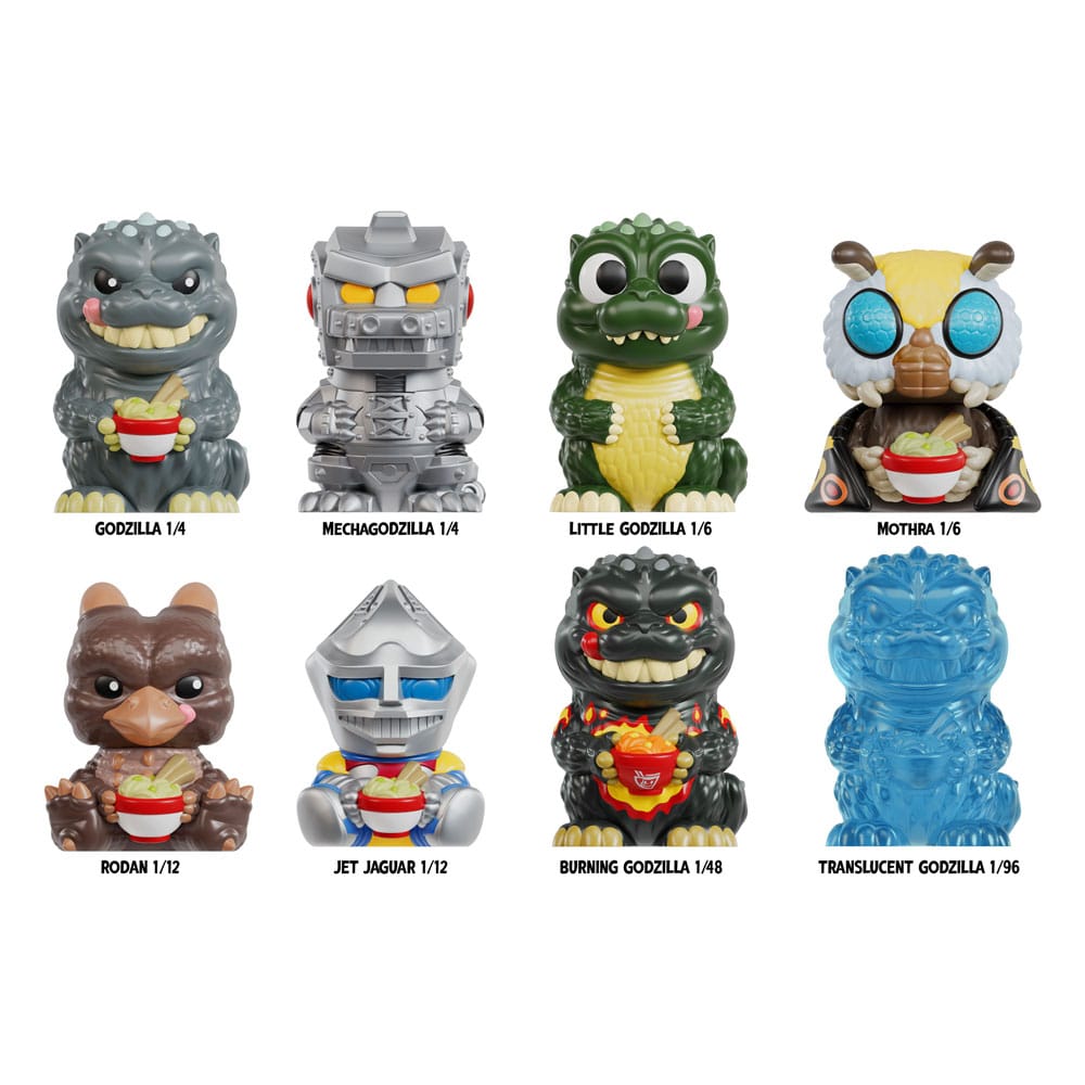 Godzilla + Rokimoto Blind Box Figuren 10 cm Display (12) Image 1