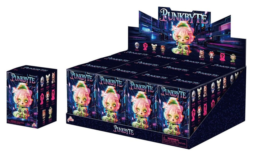 PUNKBYTE Mini-Figuren Blind Box Display (12) Image 1