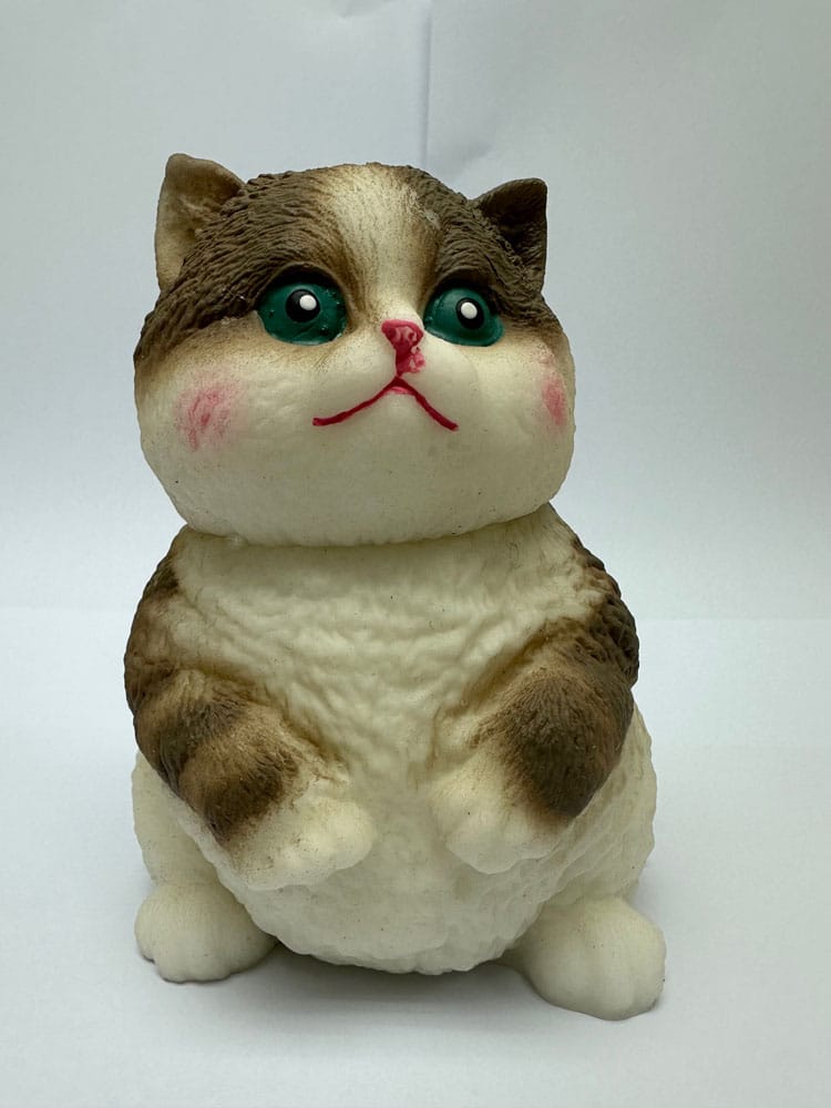 Fun Maker Squishy Fidget Toy Dark Brown Cat 11 cm Image 5