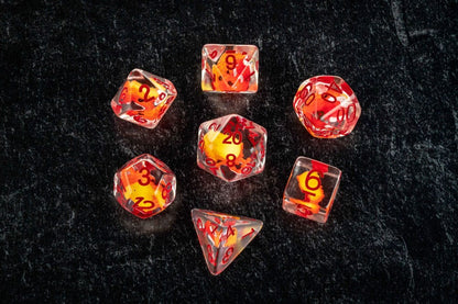 Dragon Storm Inclusion Würfel Set Red Dragon (7) Image 5