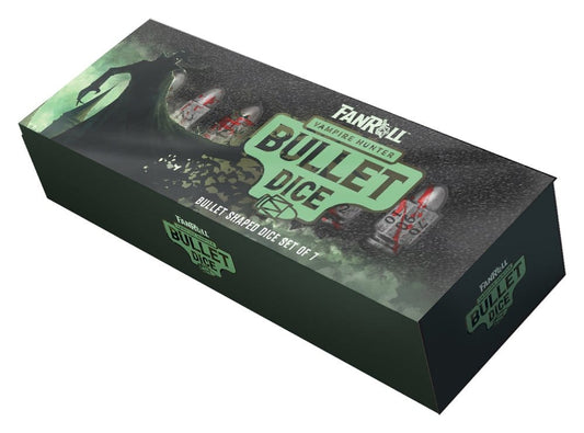 FanRoll Resin Bullet Poly Würfel Set Vampire Hunter (7) Image