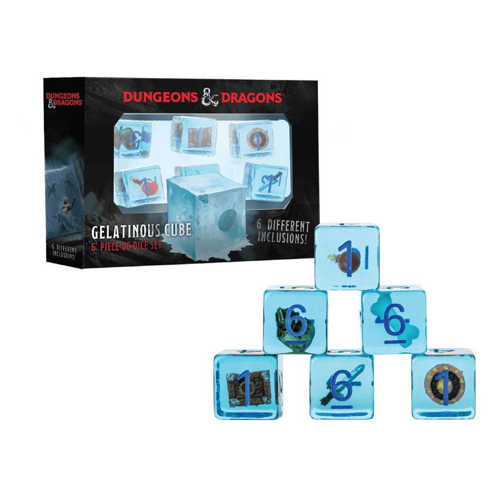 Dungeons & Dragons Würfel Set Gelatinous Cube (6) Image