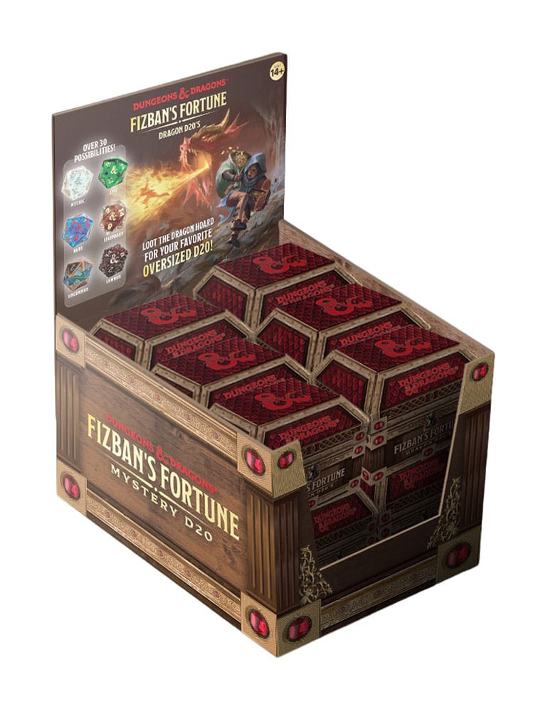 Dungeons & Dragons Blind Mystery Box Würfel Fizban's Treasure d20 25 mm Image 5