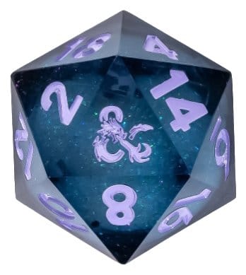 Dungeons & Dragons Mists of Ravenloft Würfel Oversized Liquid Core d20 Image 1