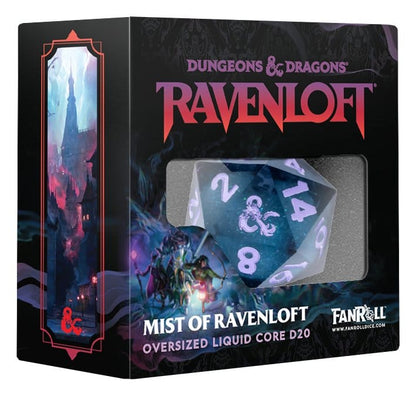 Dungeons & Dragons Mists of Ravenloft Würfel Oversized Liquid Core d20 Image 2