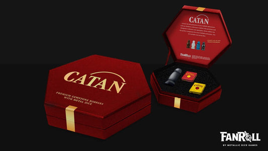 Die Siedler von Catan Upgrade Würfel Set Robber & Metal: Hematite Image