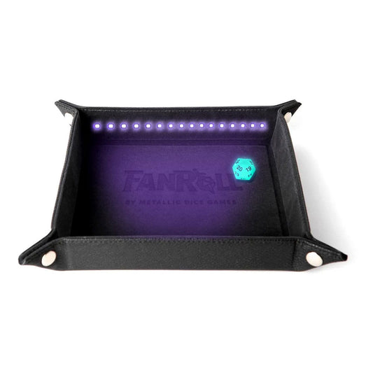 FanRoll Shadowlight Faltbarer Blacklight Würfelteller Black Image 1