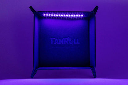 FanRoll Shadowlight Faltbarer Blacklight Würfelteller Black Image 5