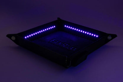 FanRoll Shadowlight Faltbarer Blacklight Würfelteller Black Image 6