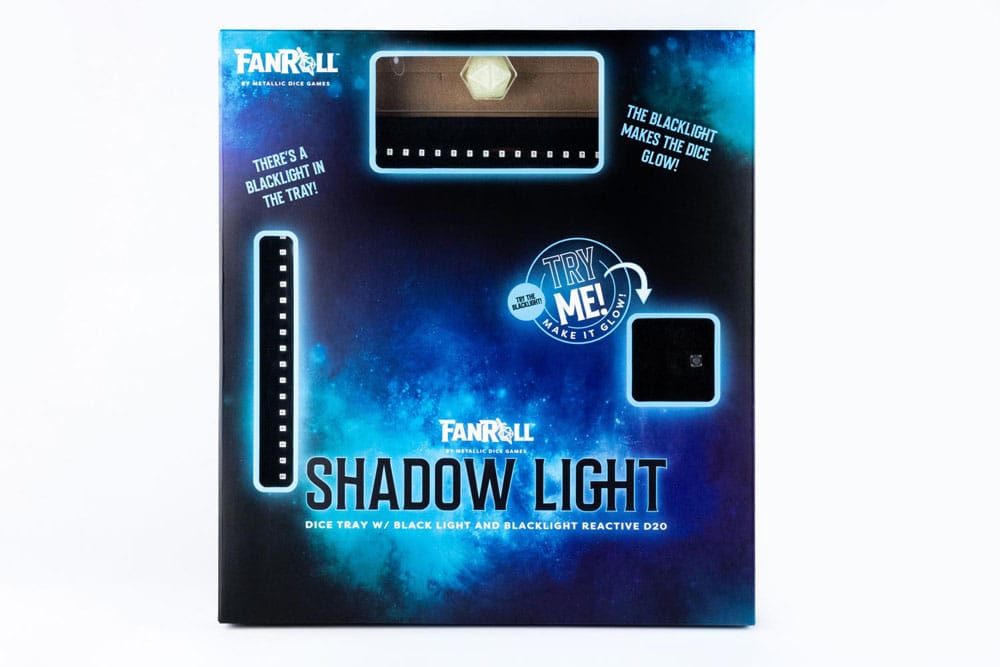 FanRoll Shadowlight Faltbarer Blacklight Würfelteller Black Image 9