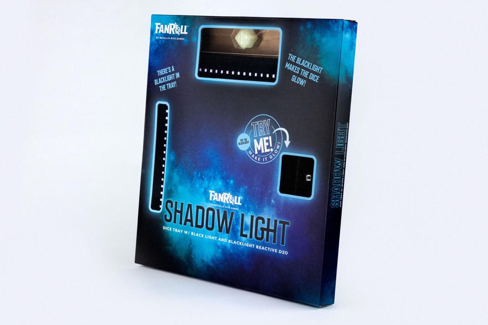 FanRoll Shadowlight Faltbarer Blacklight Würfelteller Black Image 10