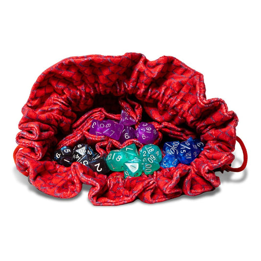Dragon Storm Würfelbeutel mit Fächern Red Dragon Scales Image 1