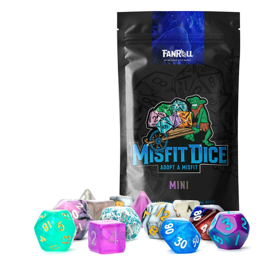 Misfit Würfel Set Blind Bag Display Mini 2er Pack Sortiment (12) Image