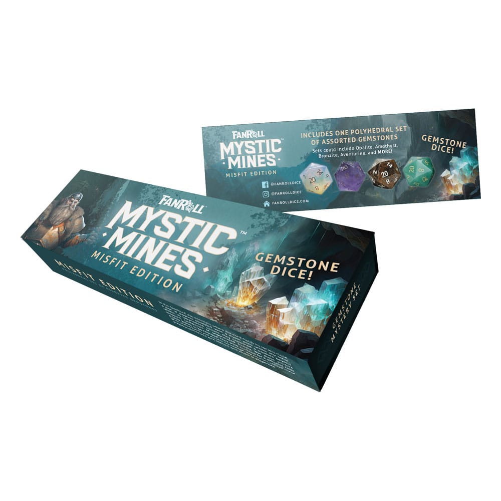 Misfit Mystic Mines Würfel Set Blind Box Mystery Gemstone Image