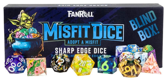 Misfit Adopt a Misfit Würfel Set Blind Box Sharp Edge Dice Image