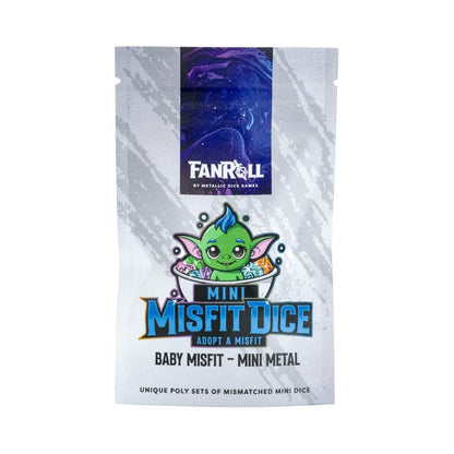 Misfit Adopt a Misfit Mini Würfel Set Blind Bag Display  Baby Misfit - Mini Metal Sortiment (12) Image 1