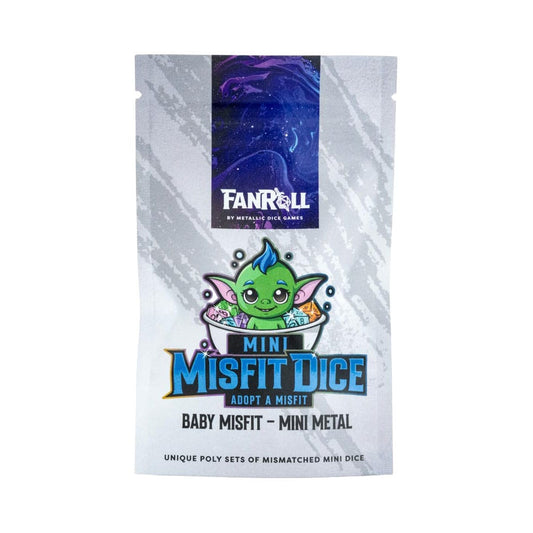 Misfit Adopt a Misfit Mini Würfel Set Blind Bag Display  Baby Misfit - Mini Metal Sortiment (12) Image 1