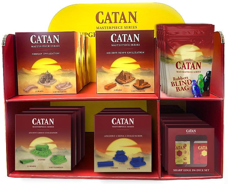 Catan Masterpiece Series Zivilisationen Display (24) Image