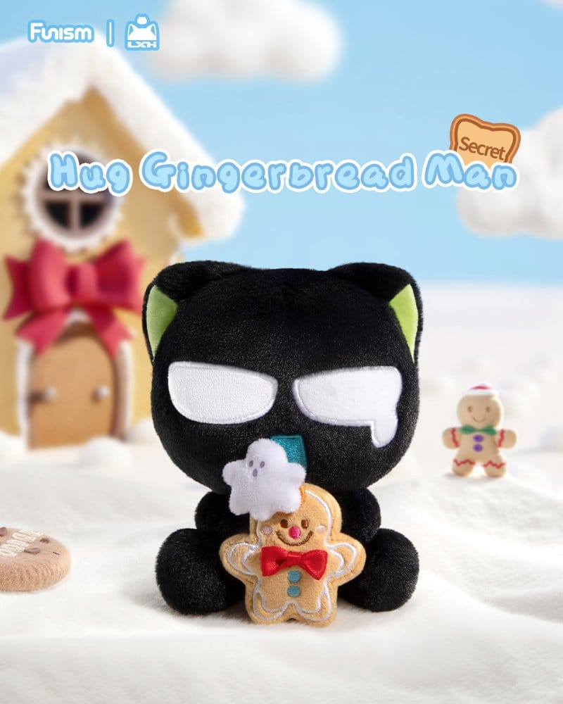 Luo Xiaohei Hug Series Plüsch-Schlüsselanhänger Blind Box Display (6) Image 3