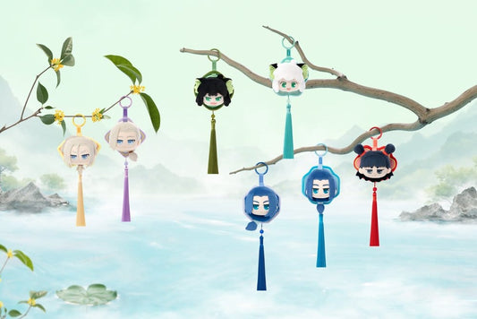 Luo Xiaohei Chinese-Style Series Plüschfigur Blind Box Display (6) Image 1