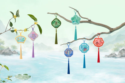 Luo Xiaohei Chinese-Style Series Plüschfigur Blind Box Display (6) Image 6