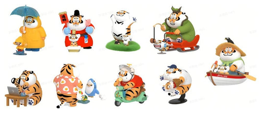 Alexander The Fat Tiger Blind Box Minifiguren Tiger Cub Diaries Display (8) Image 1