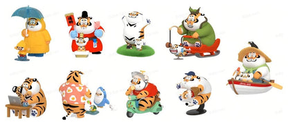 Alexander The Fat Tiger Blind Box Minifiguren Tiger Cub Diaries Display (8) Image 1