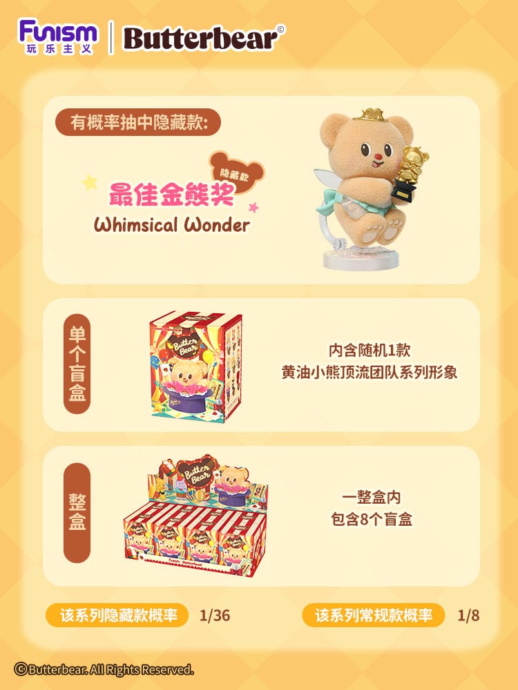 Butterbear Blind Box Minifiguren Adorable Influencer 7 cm Display (8) Image 3