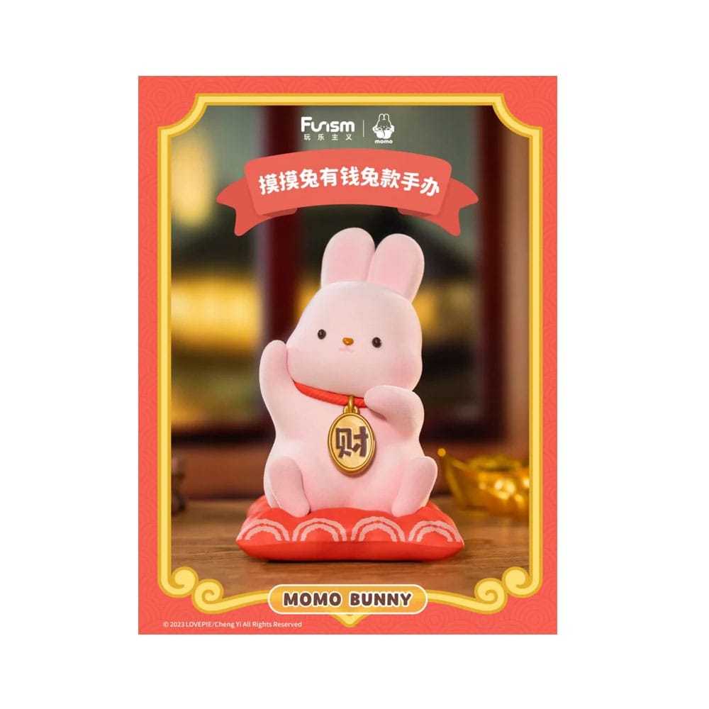 Momo Bunny Statue Money Come Come 15 cm Image 2