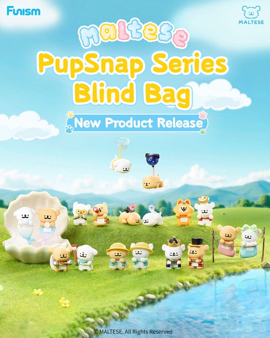 Maltese PupSnap Blind Bag Minifiguren 3 cm Sortiment (16) Image 1