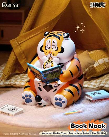 Alexander The Fat Tiger Blind Box Minifiguren Roaring Love Series 2: Epic Filial Fabil 7 cm Display (8) Image 4